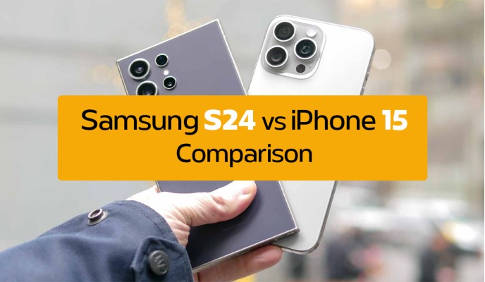 Samsung S24 vs iPhone 15 Comparison Samsung S24 vs iPhone 15 Comparison